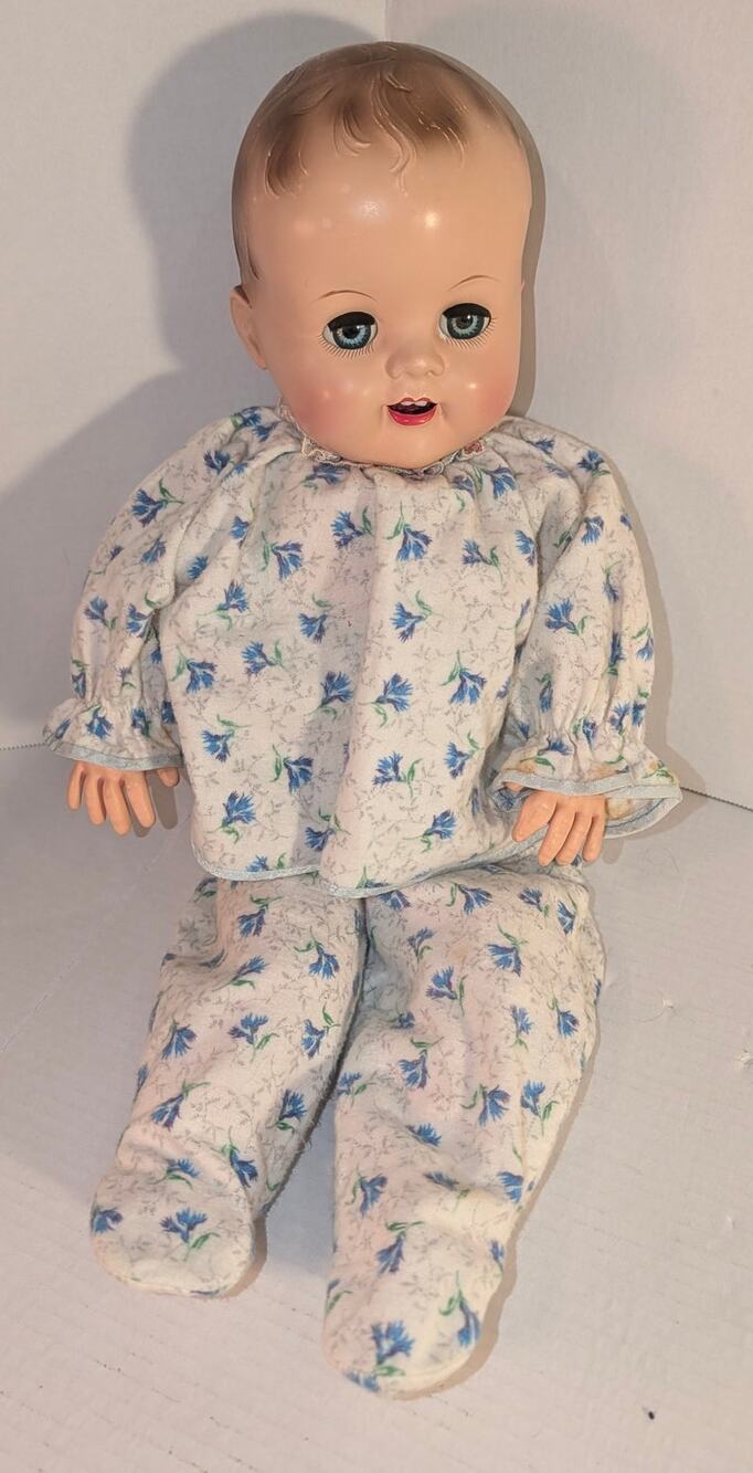 Vintage Rare 1954 17" Arranbee R&B Rock Me Baby Doll Original Outfit